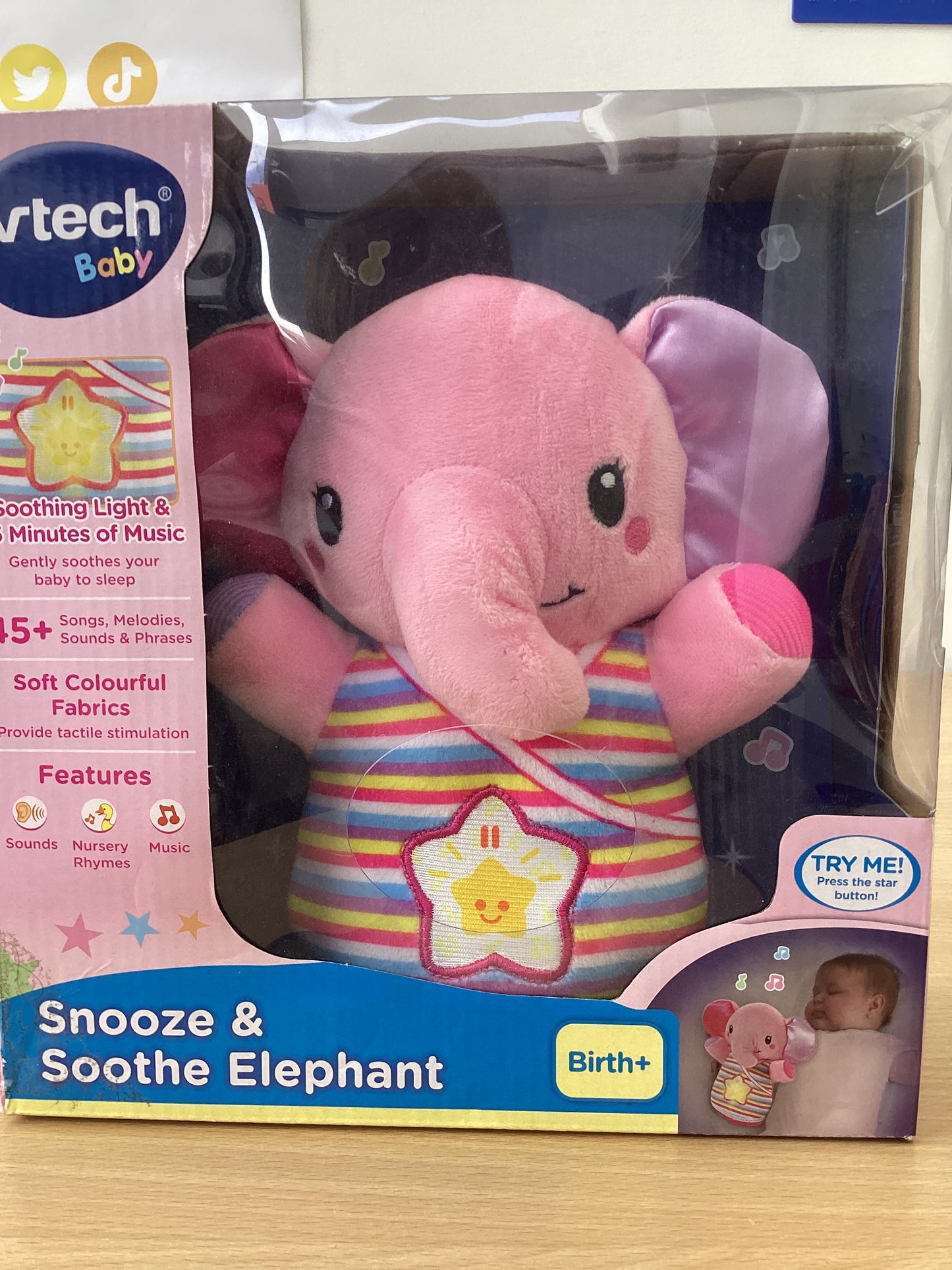 Snooze & Soothe Elephant