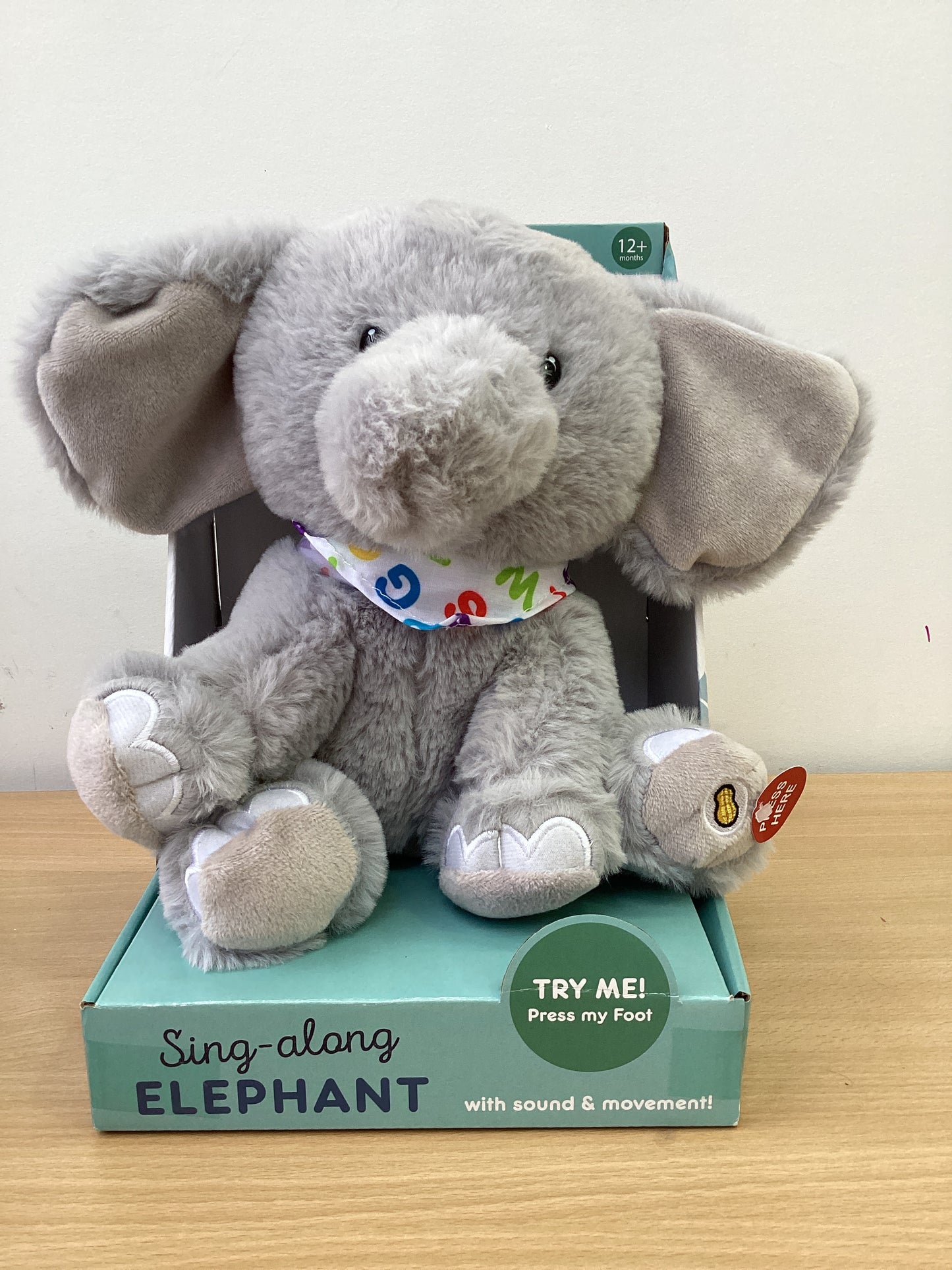 Plush Toy - Sing along Elephant