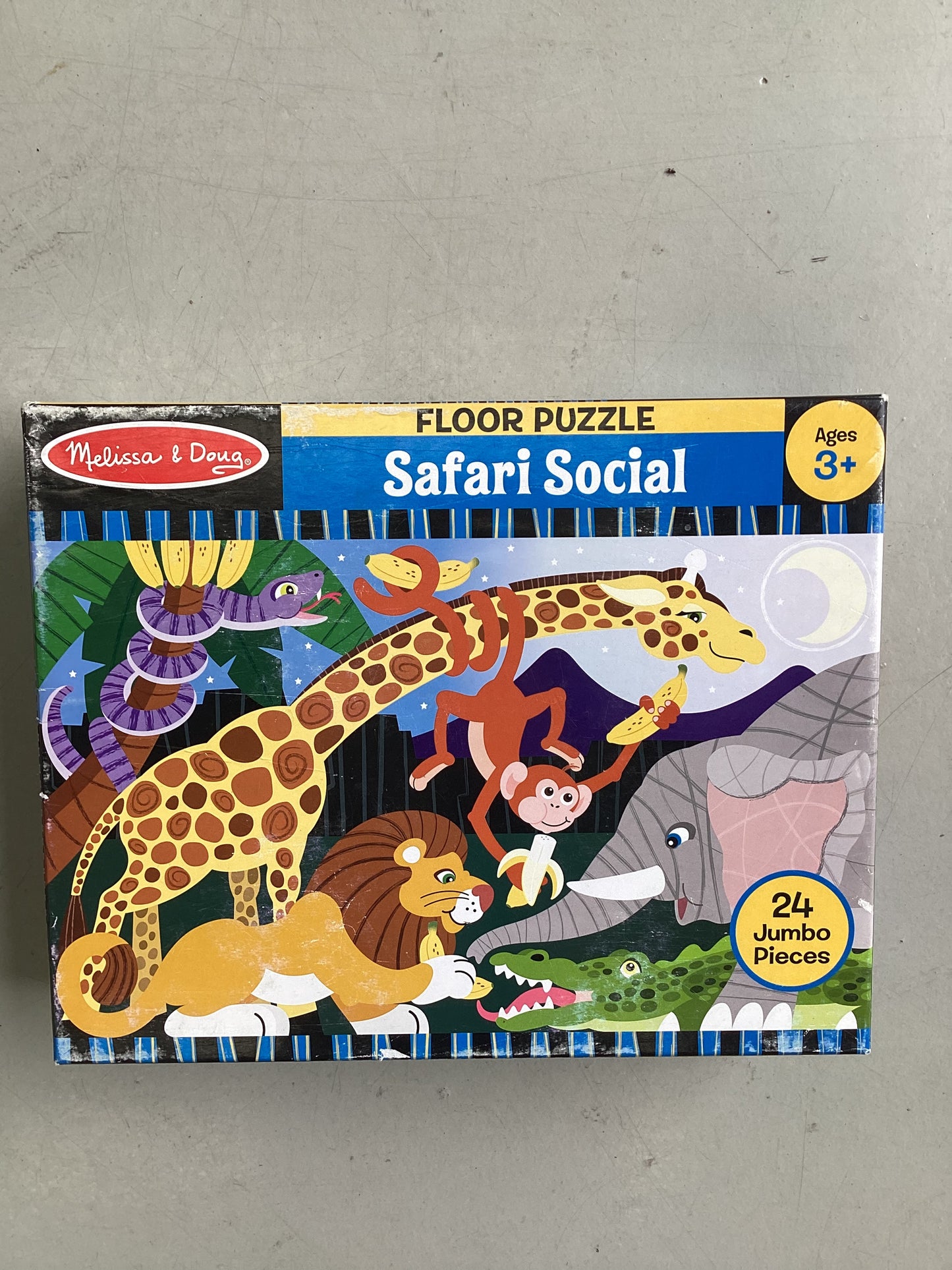 Jumbo Floor Puzzle Safari Social